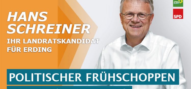 Hans Schreiner Kandidat Landrat Erding in Langenpreising